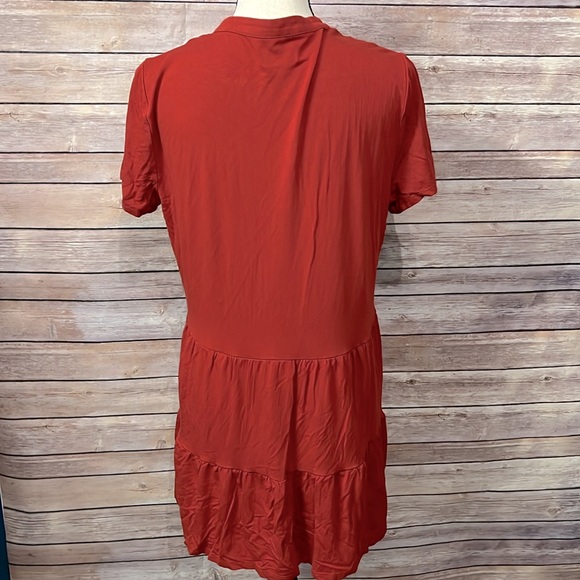 Wonderly Button Wine Red Blouse- Size 1X- Like New - Picture 2 of 6